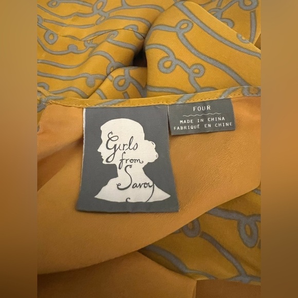 Anthropologie Take Action Dress by Girls from Savoy size 4 - Picture 3 of 11